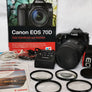 Appareil photo canon EOS 70D & Sigma 24-35 mm F2 DG HSM