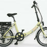 Vélo électrique pliant BICLOU jaune