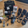 Appareil photo NIKON D90 avec objectifs et accessoires
