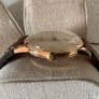Montre OMEGA Jumbo vintage de 1952 en or rose 18 carats massif