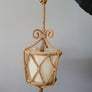 Lampe vintage Audoux Minet des années 1950