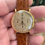 Montre Chronographe UNIVERSEL GENÈVE Compax or massif 18 carats