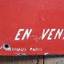 Ancienne plaque émaillée CASTROL Huile Moteurs pneu automobile garage