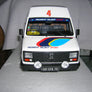 Rare fourgon et remorque Peugeot 205 T16 1/18 Ottomobile – Montecarlo 1985