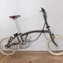 Vélo Brompton pliant Raw Lacquer