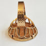 BAGUE CHEVALIÈRE OR 18 K PIECE 20 FRANCS OR 1891
