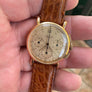 Montre Chronographe UNIVERSEL GENÈVE Compax or massif 18 carats