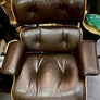 Rare Lounge Chair & ottoman Charles & Ray Eames Design Herman Miller Vers 1970
