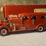 Miniature de pompiers Ashton Model No 55G 1937 Ahrens-Fox Sedan Pumper à l'échelle 1/43