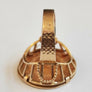 BAGUE CHEVALIÈRE OR 18 K PIECE 20 FRANCS OR 1891