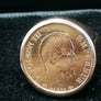 Bague massive en or 18 carats de 10 francs Napoléon III