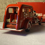 Miniature de pompiers Ashton Model No 55G 1937 Ahrens-Fox Sedan Pumper à l'échelle 1/43