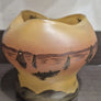 Vase Legras Verre Émaillé Décor Aux Voiliers