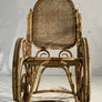 FAUTEUIL ROCKING-CHAIR ART-DECOR 1950 MODERNISTE