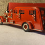 Miniature de pompiers Ashton Model No 55G 1937 Ahrens-Fox Sedan Pumper à l'échelle 1/43