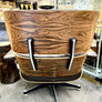 Rare Lounge Chair & ottoman Charles & Ray Eames Design Herman Miller Vers 1970