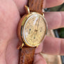 Montre Chronographe UNIVERSEL GENÈVE Compax or massif 18 carats