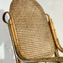 FAUTEUIL ROCKING-CHAIR ART-DECOR 1950 MODERNISTE