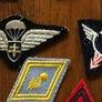 LOT INSIGNES ÉCUSSONS MILITAIRE