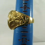 Rare bague anneau chiffre romain homme 1986