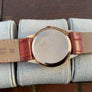 Montre OMEGA or massif 18k surdimensionné 37mm
