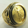Rare bague anneau chiffre romain homme 1986