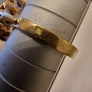 RARE BAGUE OR 18K CARATS PLUS QU'HIER MOINS QUE DEMAIN
