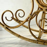 FAUTEUIL ROCKING-CHAIR ART-DECOR 1950 MODERNISTE