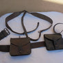 Rare brelage ceinturon cartouchières de poilu ww1