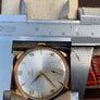 Montre OMEGA or massif 18k surdimensionné 37mm
