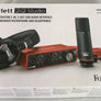 Interface audio USB Focusrite Scarlett 2i2 Studio