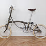 Vélo Brompton pliant Raw Lacquer