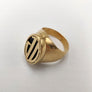 RARE CHEVALIERE OR JAUNE ONYX