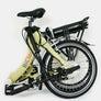 Vélo électrique pliant BICLOU jaune