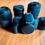 Kit complet Canon EOS 77D avec 4 objectifs