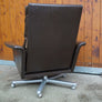 Fauteuil Relax Cuir Hans Kaufeld Lounge en Vintage