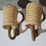 Paire d'appliques vintage Audoux Minet, design mid-century du XXe siècle