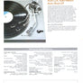 Magnifique platine vinyle TECHNICS SL-1700 & cellule EPC-270C