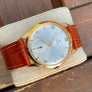 Montre OMEGA or massif 18k surdimensionné 37mm