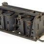 Rare porte-tambour Luft MG34/MG42 d'origine WW2 avec ses deux tambours trommels authentiques