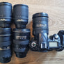Appareil photo NIKON D90 avec objectifs et accessoires
