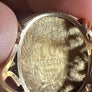 Bague en or jaune 18 carats  10 francs Or 1850