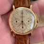 Montre Chronographe UNIVERSEL GENÈVE Compax or massif 18 carats