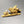 Rare Broche oiseau victorienne en or jaune 18 carats avec nid de perles
