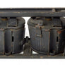 Rare porte-tambour Luft MG34/MG42 d'origine WW2 avec ses deux tambours trommels authentiques