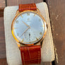 Montre OMEGA or massif 18k surdimensionné 37mm