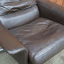Fauteuil Relax Cuir Hans Kaufeld Lounge en Vintage