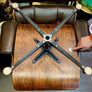 Rare Lounge Chair & ottoman Charles & Ray Eames  Design Herman Miller Vers 1970