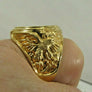 Rare bague anneau chiffre romain homme 1986