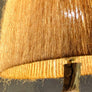 Lampe de table tripode brutaliste années 1970